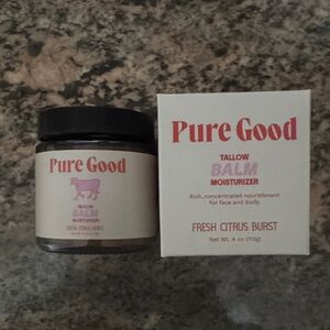 Pure Good Fresh Citrus Burst Tallow Balm Moisturizer - Cream